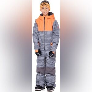 686 Shazam Boy's One-Piece Youth L Snow Suit